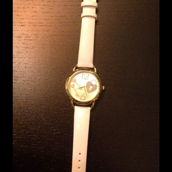 A white watch