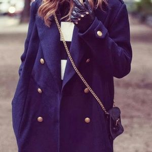 Navy blue coat