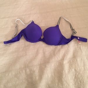 34B purple bra
