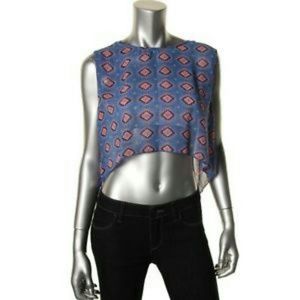 SAY WHAT? NEW Blue Chiffon Fly-Away Sheer