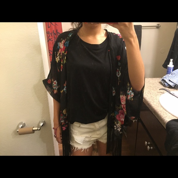 Flower kimono