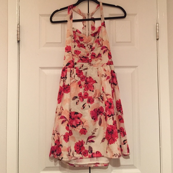 NWOT Charlotte Russe Floral Dress, Sz M
