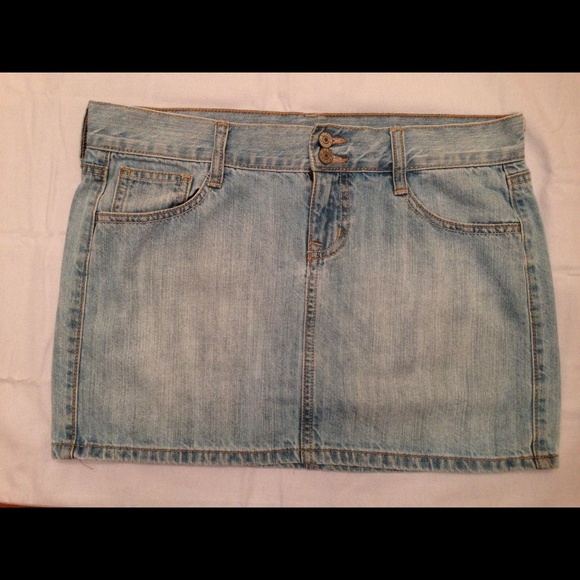 Old Navy 100% Cotton Denim Skirt