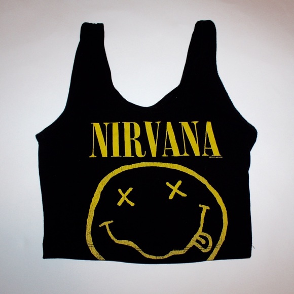 Forever 21 Tops - Nirvana crop top from Forever 21.