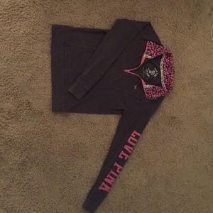 Grey and pink jacket from PINK!