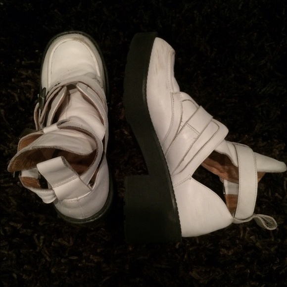 white booties