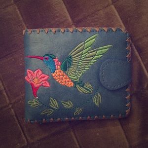 Embroidered Wallet