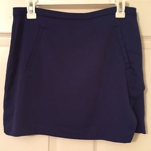 Navy skirt