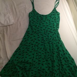 Green Panther Dress