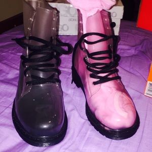 Clear Rain Boots