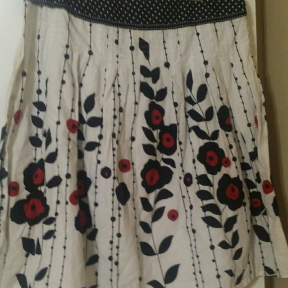 Floral skirt