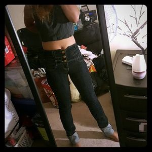 High Waisted Jean Pants
