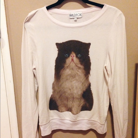 Wildfox Cat Sweater