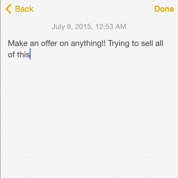 MAKE AN OFFER