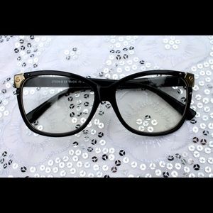 Black Clear Lens Glasses