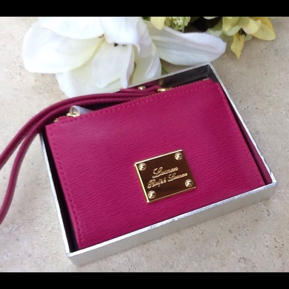 ❌❌SOLD❌❌RALPH LAUREN Leather Key/Coin Case NWT - Picture 3 of 4