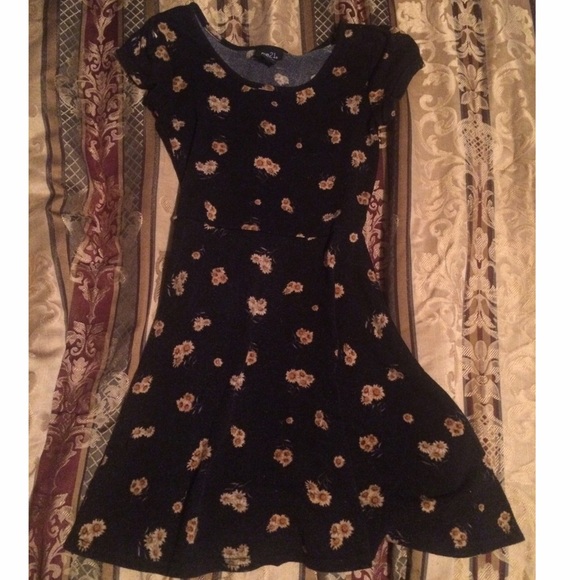 Floral skater dress