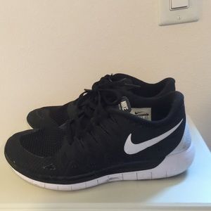 All Black nike free run