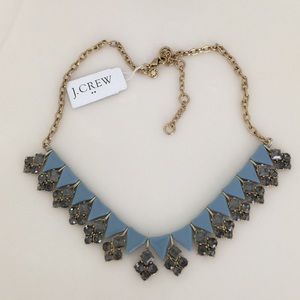J crew blue necklace
