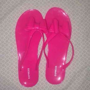 Brand new Express bow sandals size 8