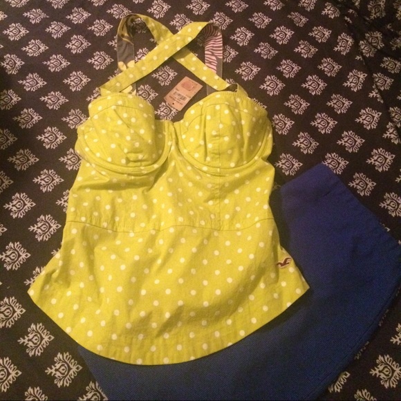 Hollister Polka Dot top
