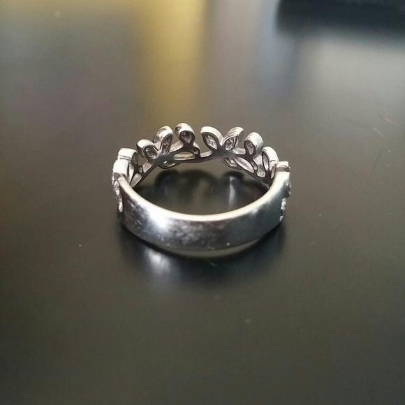 Parade Lyria Leaves Diamond Wedding Ring - Picture 4 of 4