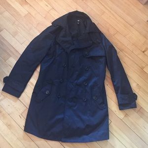 MEN'S Black Trench Coat