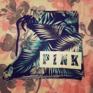 VS PINK tropical shorts