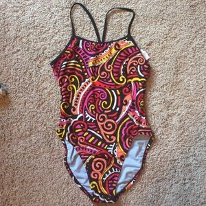 Neon tribal Swimming suit