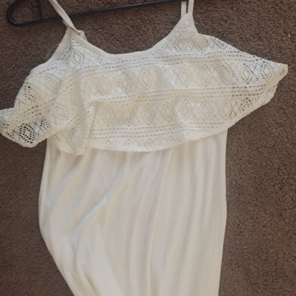 Brand new all white dress