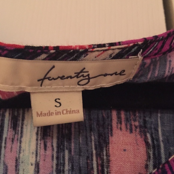 Forever 21 Tribal Dress, Sz small, GUC - Picture 3 of 3