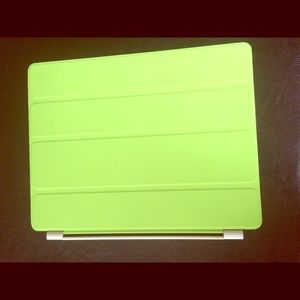 Green Apple iPad Smart Cover. Like New!