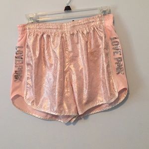 VS Pink athletic shorts