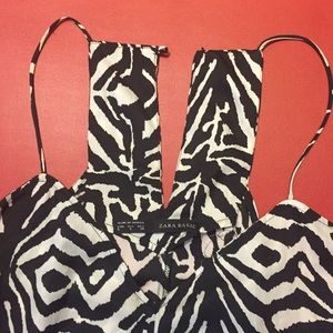 Zara spaghetti strap jumpsuit, brand new (no tags)