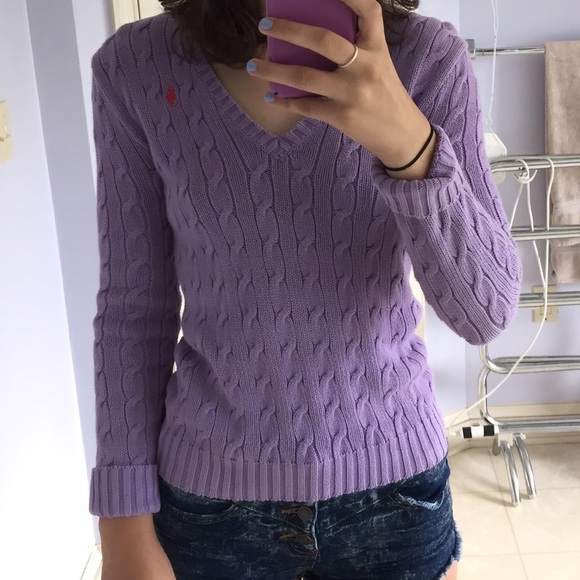 Ralph Lauren cable knit sweater - Picture 2 of 3