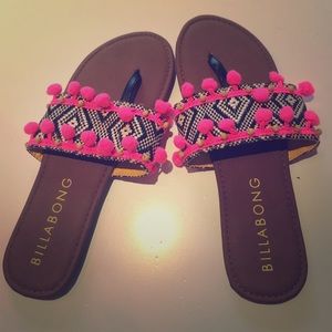 Brand new never been worn Billabong sandals