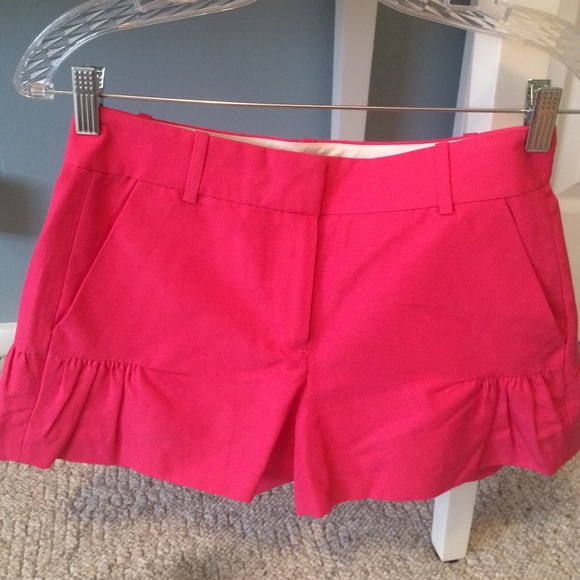 Hot pink J. Crew shorts