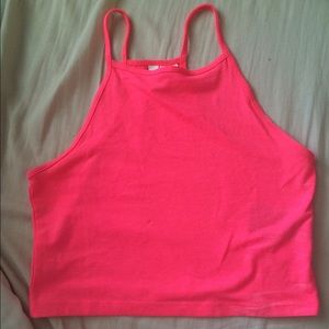 Pink crop
