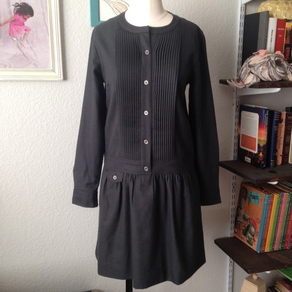 Charcoal J Crew Dress