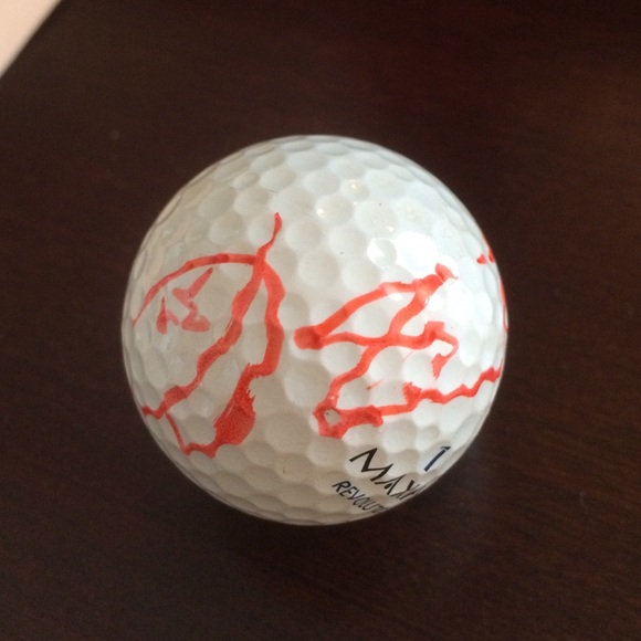 MLB Freddy Garcia Autographed golf ball