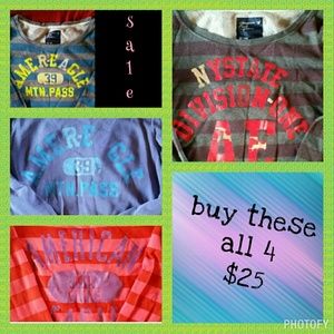 4 American Eagle sweatshirts