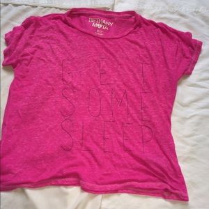 Bethany mota "get some sleep" crop top