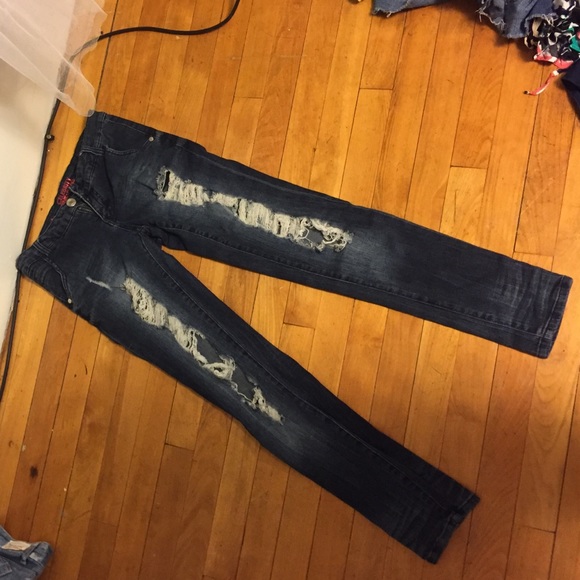 Ripped jeans