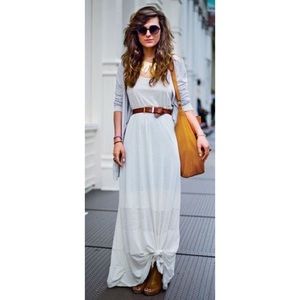Get the look!  Gray Maxi!