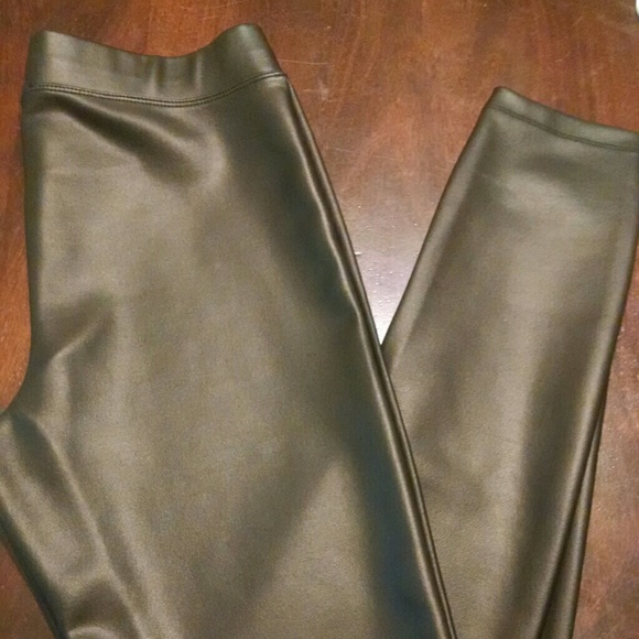 Express Faux Leather Leggings
