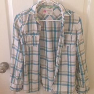 Aeropostale plaid button down
