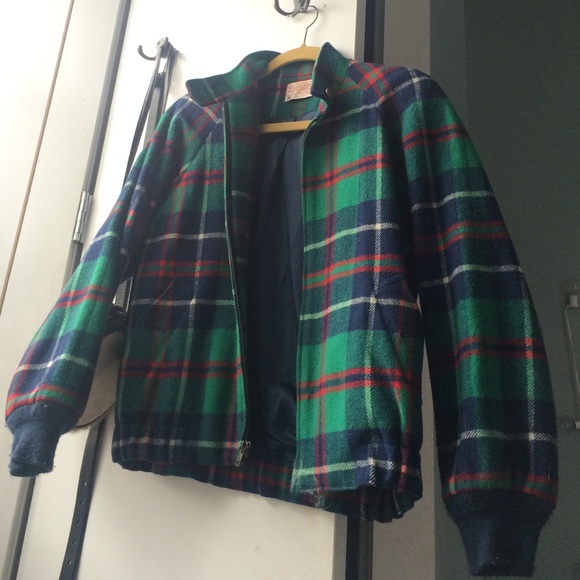 Plaid bomber