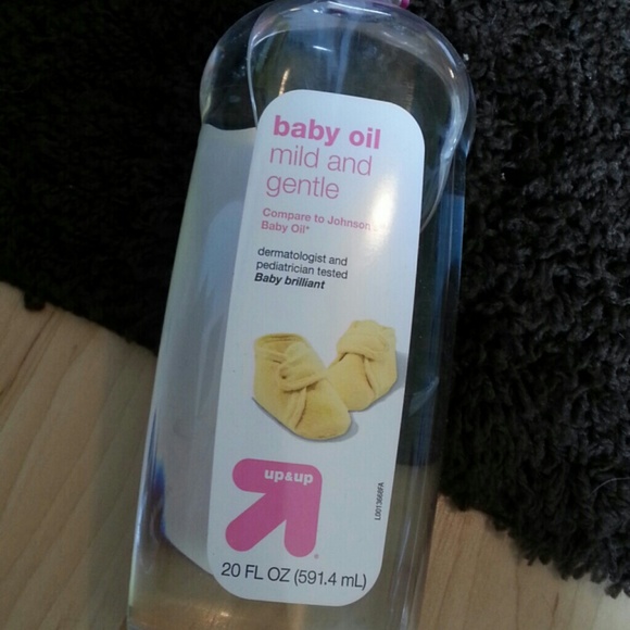 target baby oil