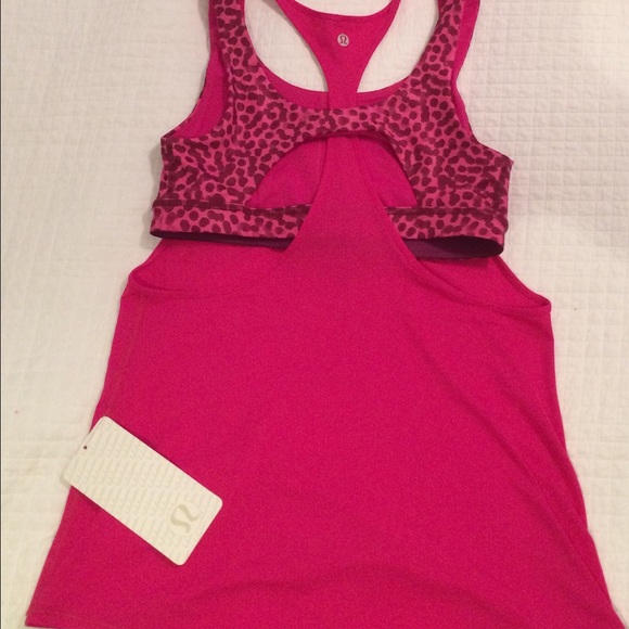 💕SOLD💕 Lululemon All Sportsupport magenta size 8 - Picture 4 of 4