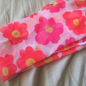 Floral head scarf